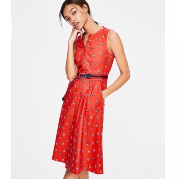 boden leila shirt dress